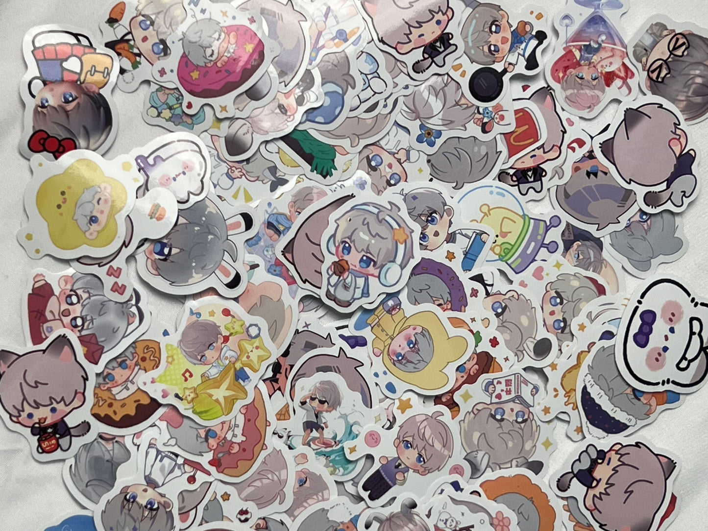 *【戀與深空】小鼻噶貼紙随机100張