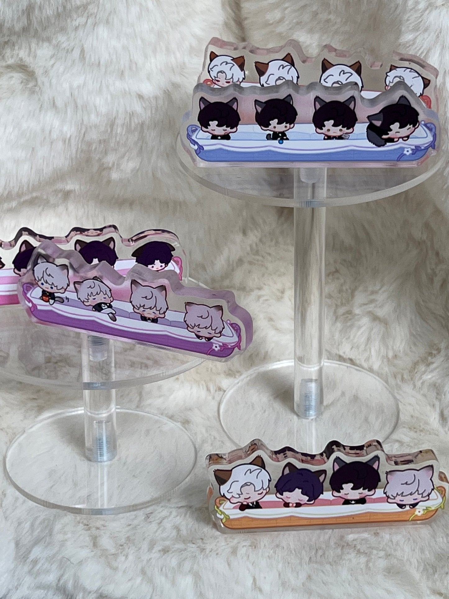 ミニキャラアクリルスタンドねこVer.