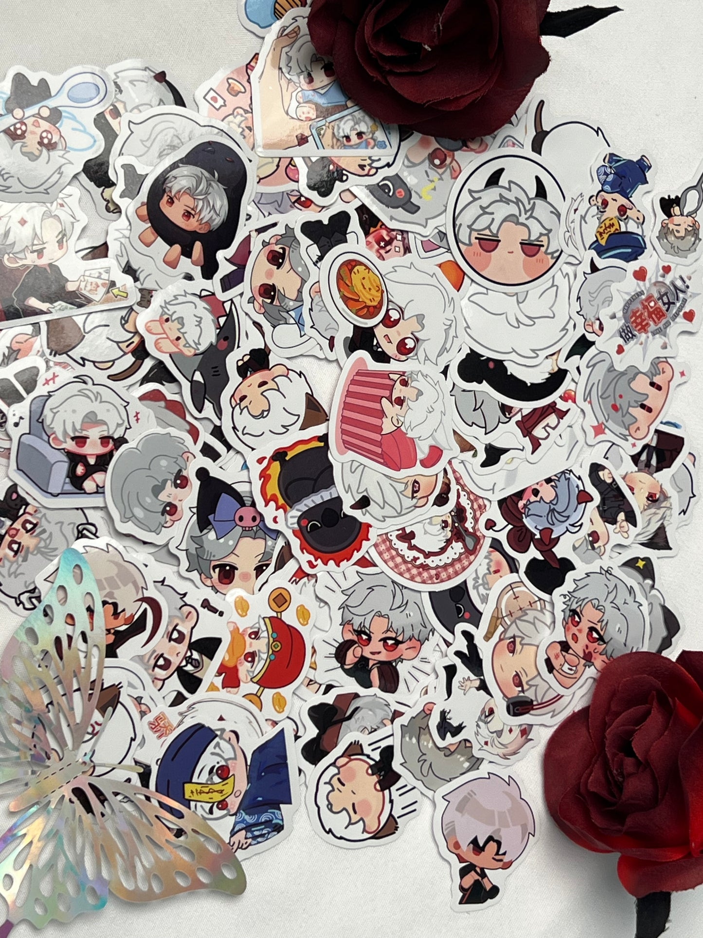 *【戀與深空】小鼻噶貼紙随机100張