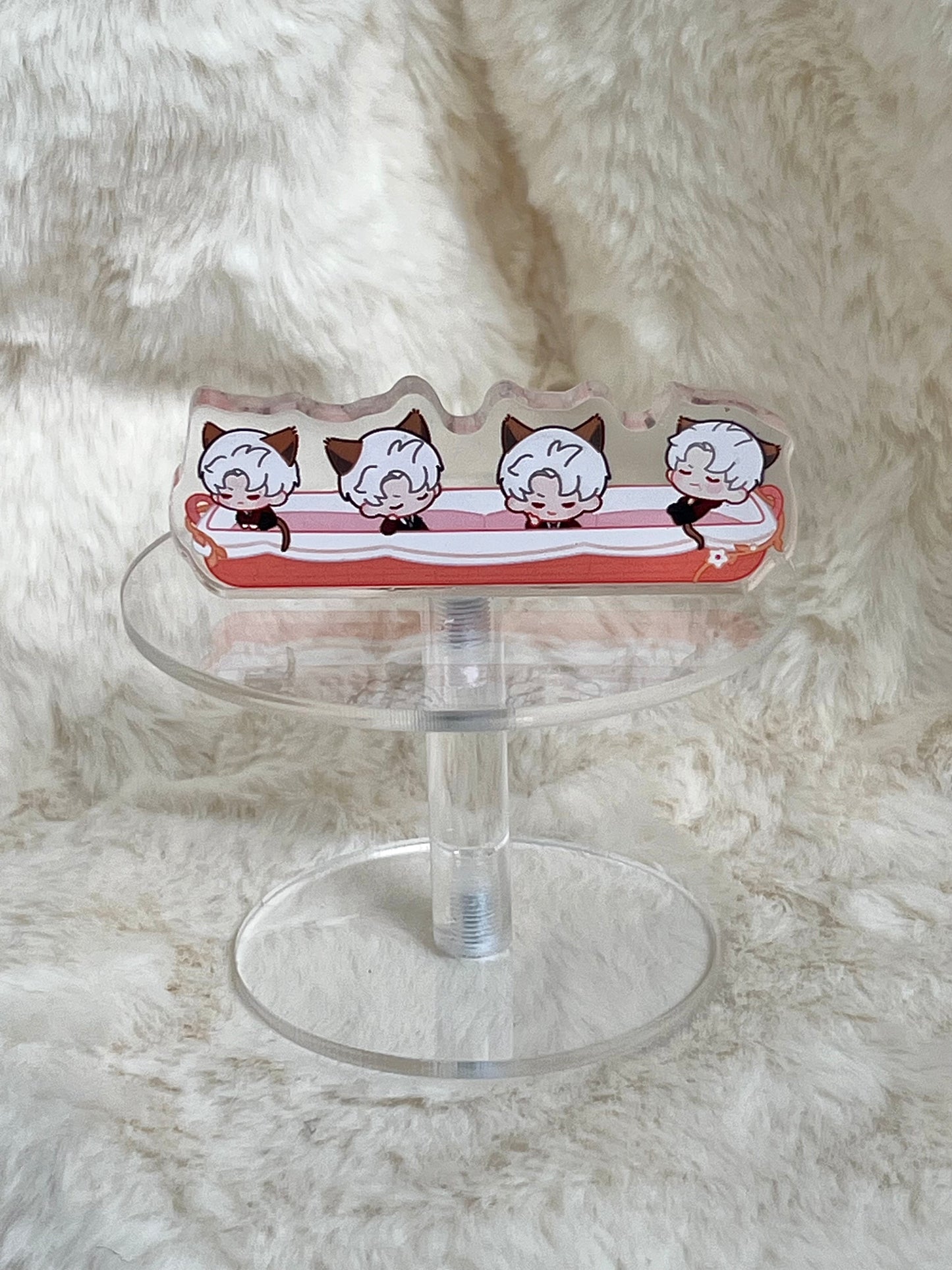 ミニキャラアクリルスタンドねこVer.