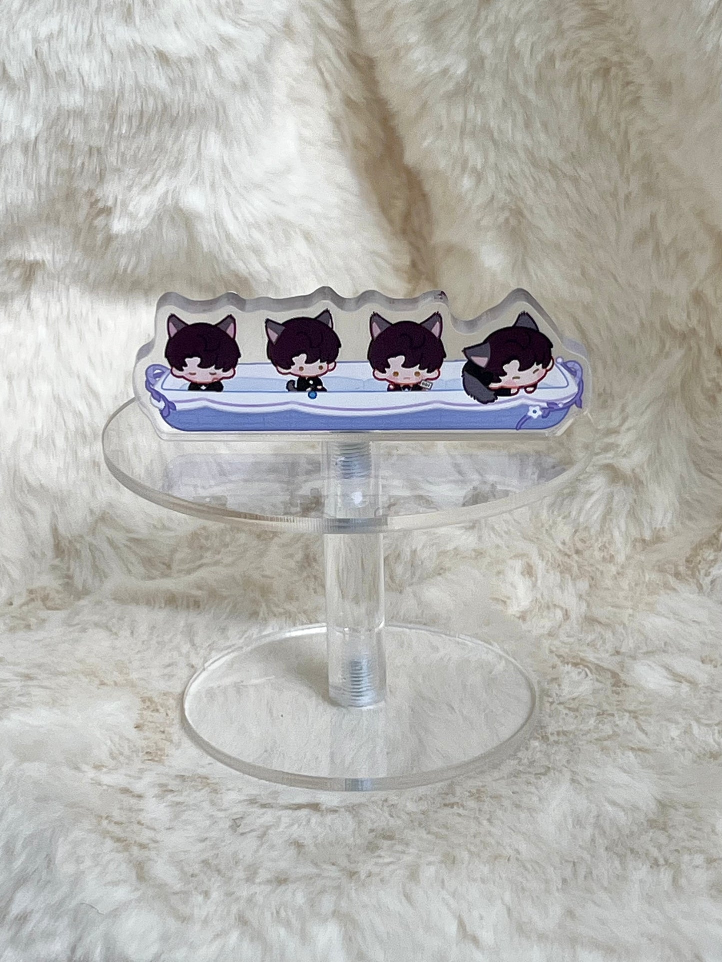 ミニキャラアクリルスタンドねこVer.