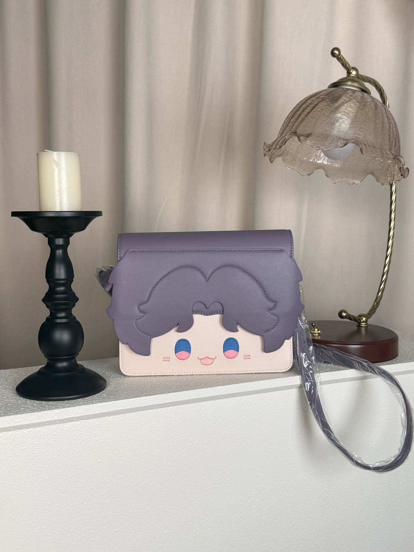 [Love and Deepspace] Flap Case with Adjustable Straps, Crossbody Bag, PU - Rafayel‌ /Zayne/Sylus‌/Caleb‌/Xavier