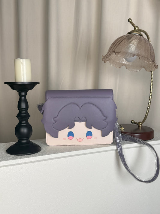 [Love and Deepspace] Flap Case with Adjustable Straps, Crossbody Bag, PU - Rafayel‌ /Zayne/Sylus‌/Caleb‌/Xavier