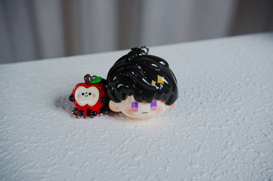 *[Love and Deepspace] Cute Keychain Charms Xavier/Zayne/Rafayel/Sylus/Caleb, Chibi Game Merch