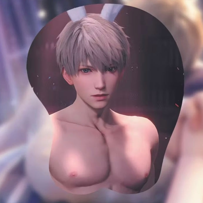 【戀與深空】硅膠3D滑鼠墊 胸肌Ver.
