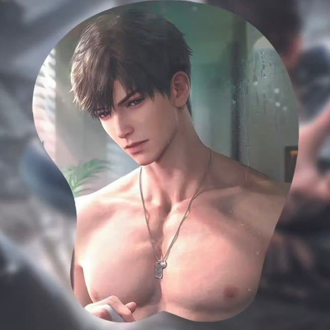 【戀與深空】硅膠3D滑鼠墊 胸肌Ver.