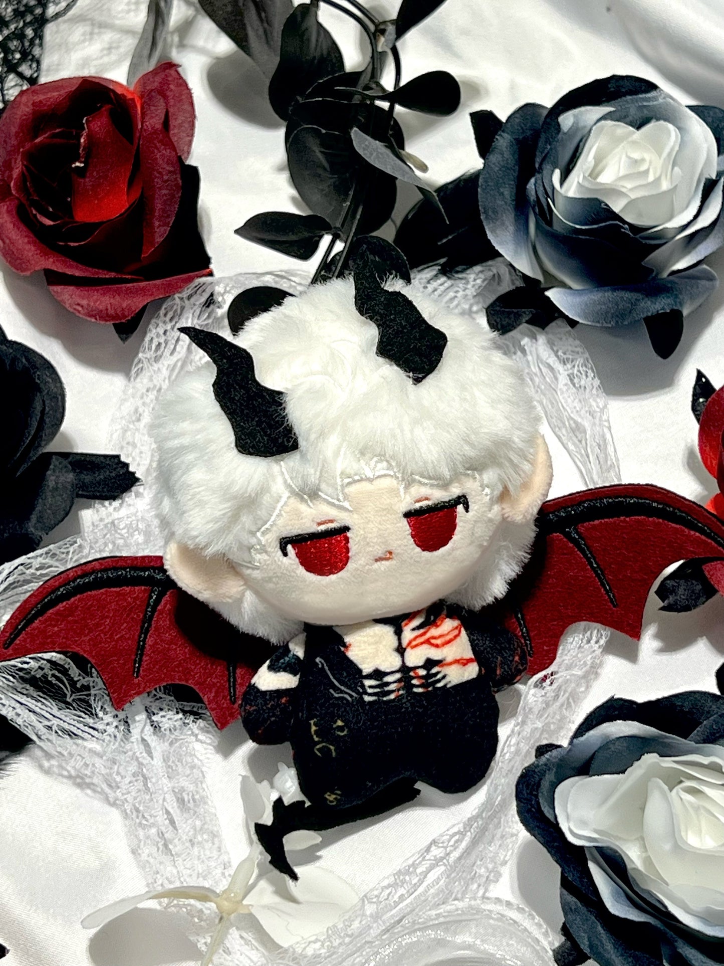 [Love and Deepspace] Plush Chibi Dragon Sylus Keychain Doll