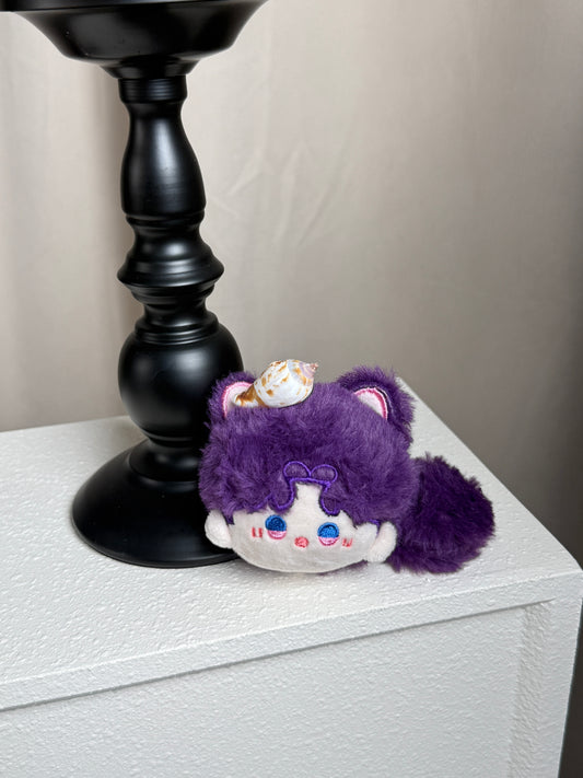 [Love and Deepspace] Plush Chibi Cat Xavier/Zayne/Rafayel/Sylus Keychain Doll, Bag Charm