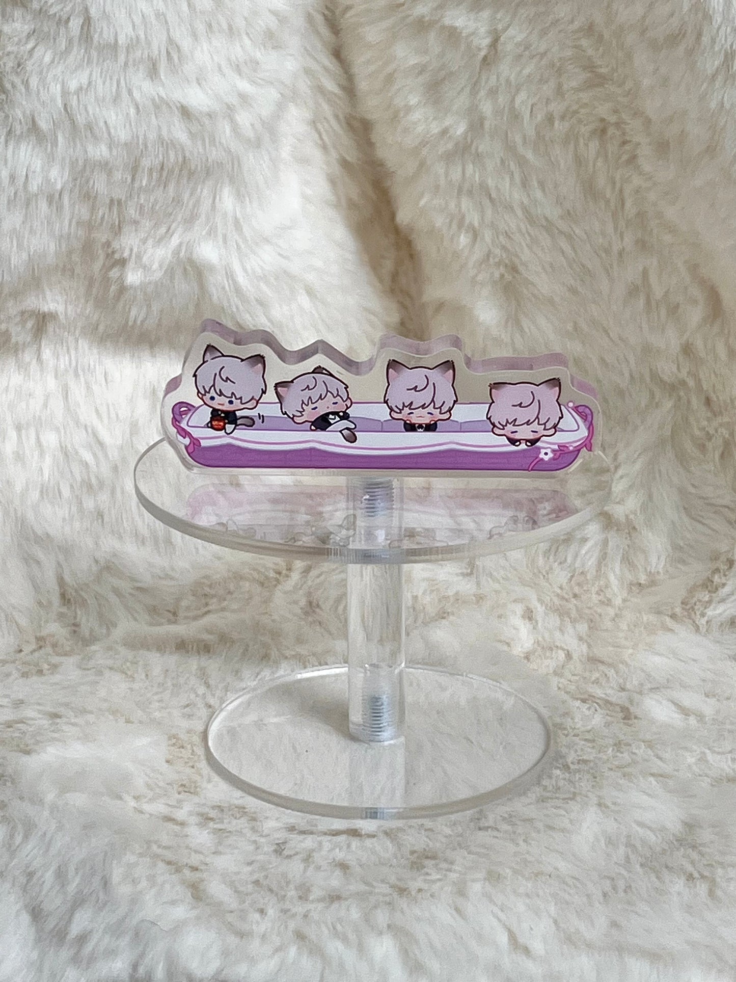 ミニキャラアクリルスタンドねこVer.