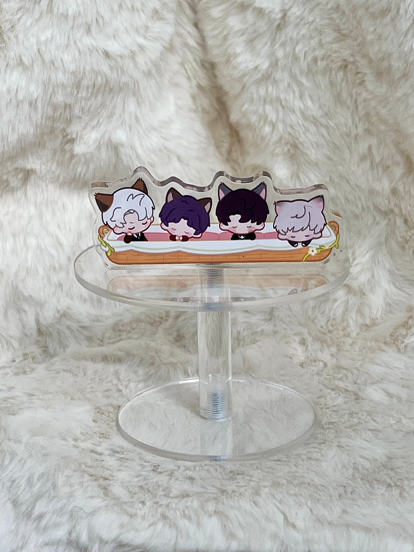 ミニキャラアクリルスタンドねこVer.