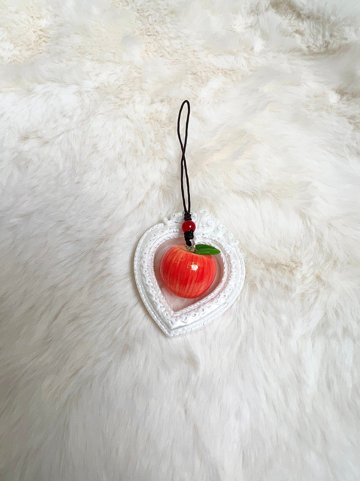 *[Love and Deepspace] Caleb Apple Phone Accsessory, Caleb Apple Keystrap Charm